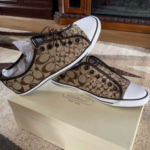 Coach Mika Sneakers Khaki/Chocolate
